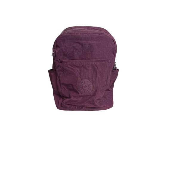 Kipling Bags Kipling Large Backpack Dark Plum Tonal Kl28
